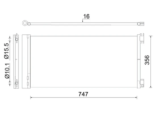 Condenser, air conditioning