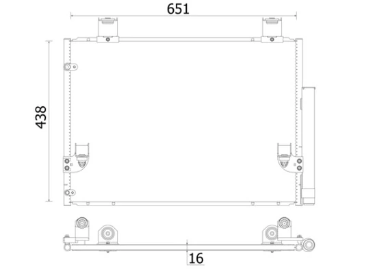 Condenser, air conditioning