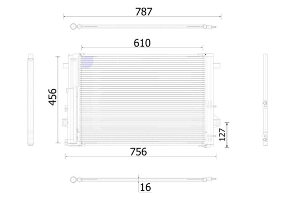 Condenser, air conditioning