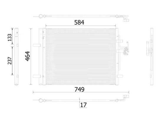 Condenser, air conditioning
