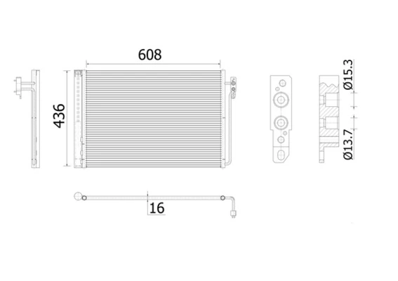 Condenser, air conditioning