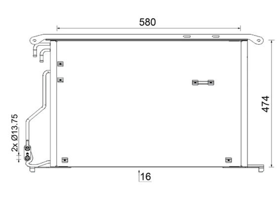 Condenser, air conditioning