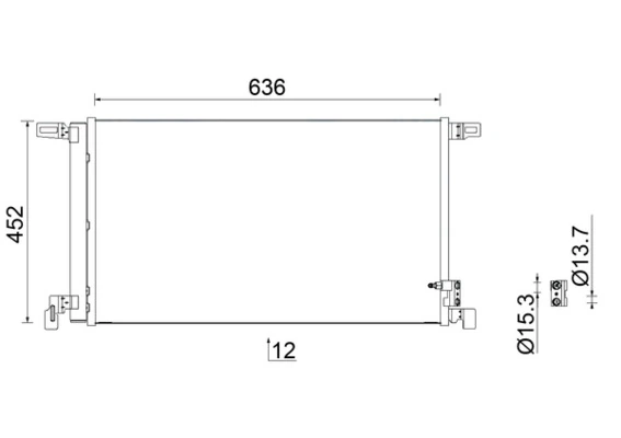 Condenser, air conditioning