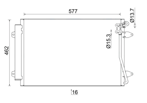 Condenser, air conditioning