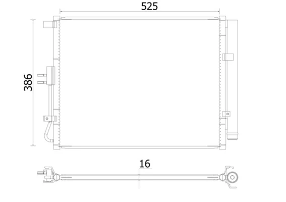 Condenser, air conditioning