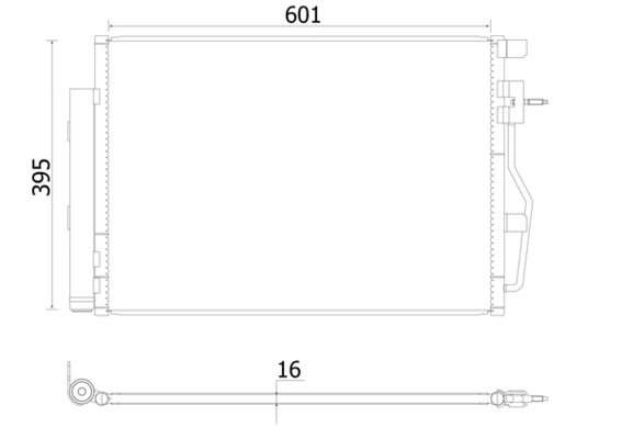 Condenser, air conditioning