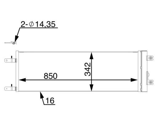 Condenser, air conditioning