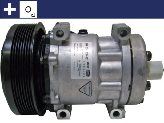 Compressor, air conditioning