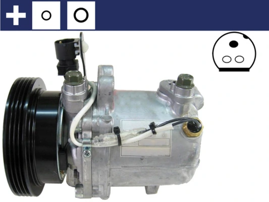 Compressor, air conditioning