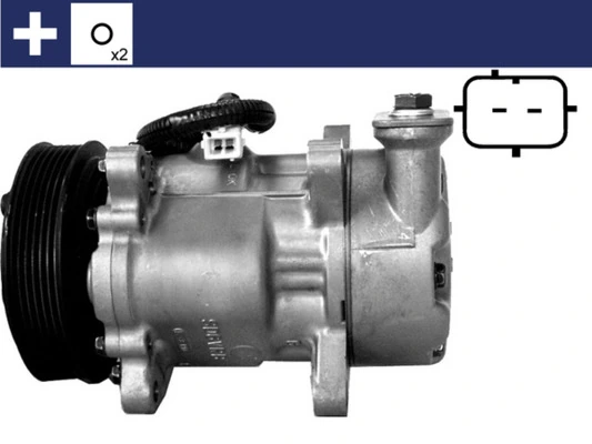 Compressor, air conditioning