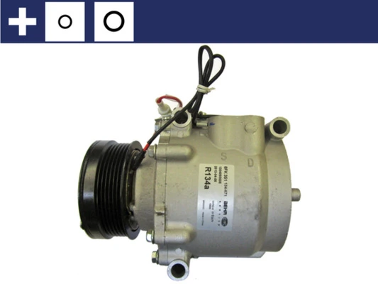 Compressor, air conditioning