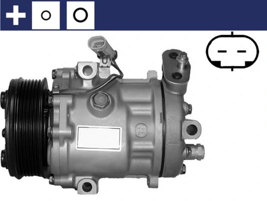 Compressor, air conditioning