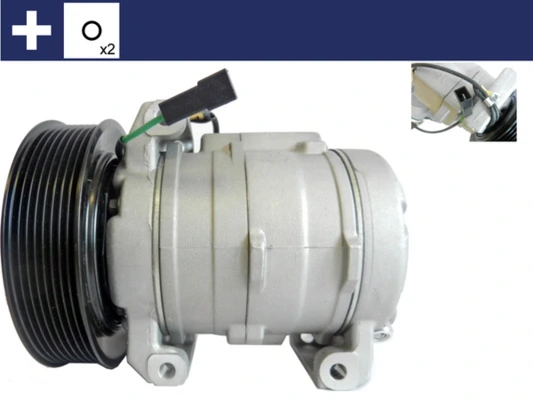 Compressor, air conditioning
