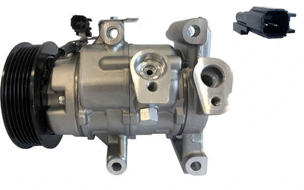 Compressor, air conditioning