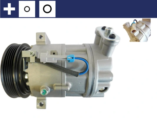 Compressor, air conditioning