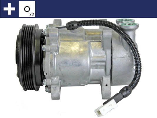 Compressor, air conditioning