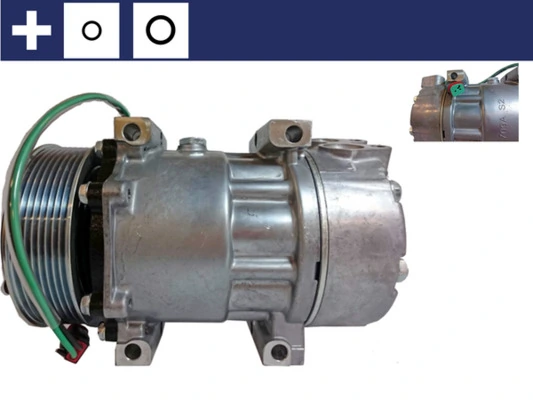 Compressor, air conditioning