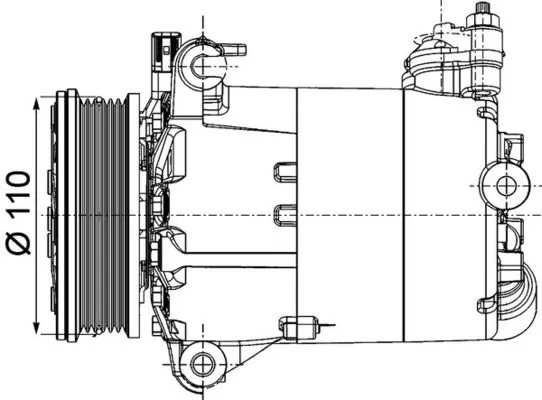 Compressor, air conditioning