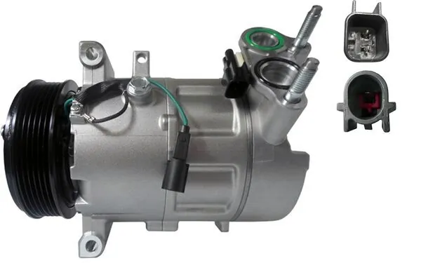 Compressor, air conditioning