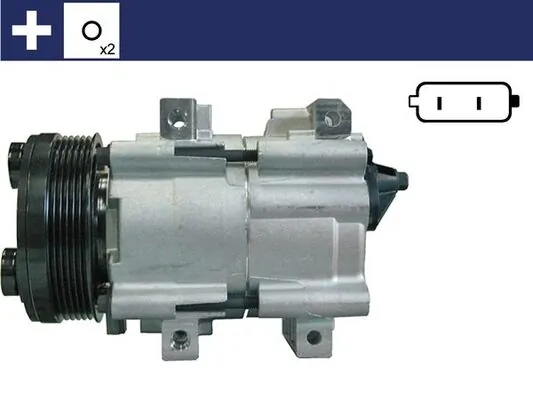 Compressor, air conditioning