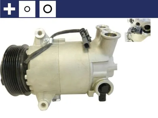 Compressor, air conditioning