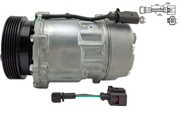 Compressor, air conditioning