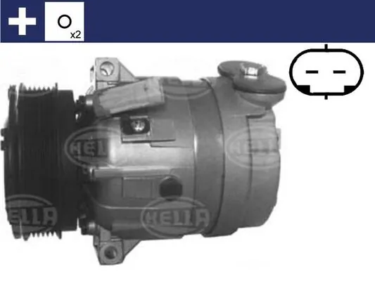 Compressor, air conditioning