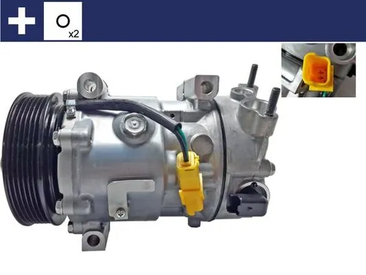 Compressor, air conditioning