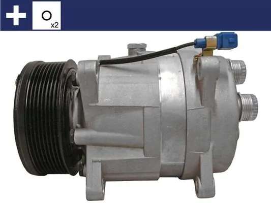 Compressor, air conditioning