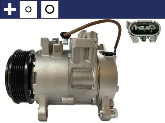 Compressor, air conditioning