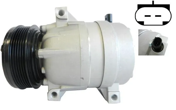 Compressor, air conditioning