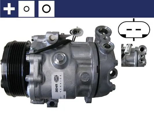 Compressor, air conditioning