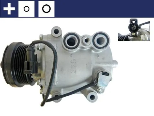 Compressor, air conditioning