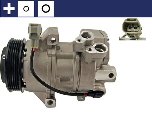 Compressor, air conditioning