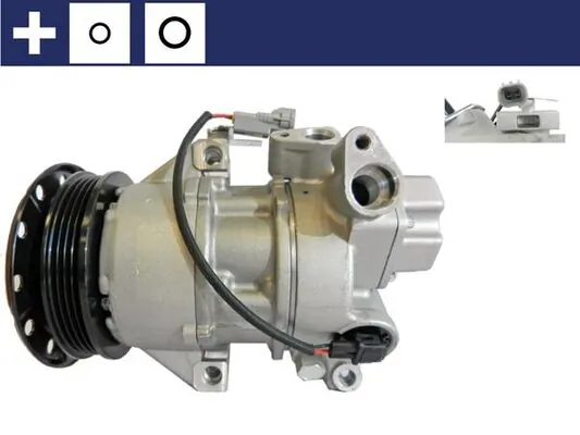 Compressor, air conditioning