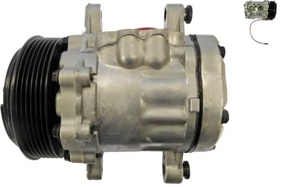 Compressor, air conditioning