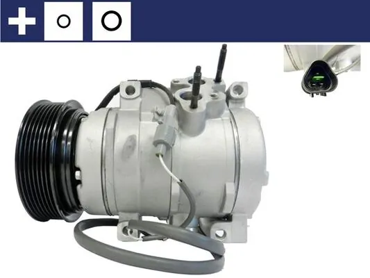 Compressor, air conditioning