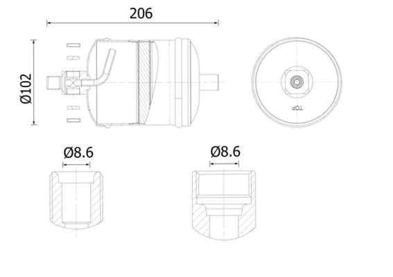 Dryer, air conditioning