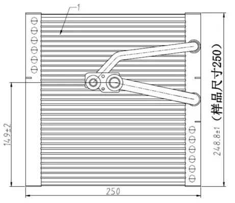 Evaporator, air conditioning