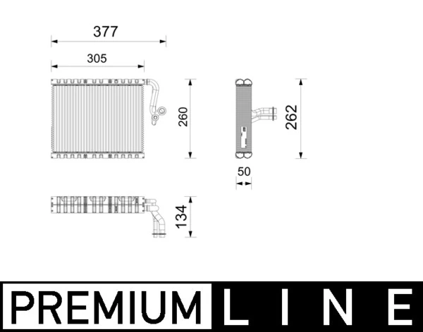 Evaporator, air conditioning