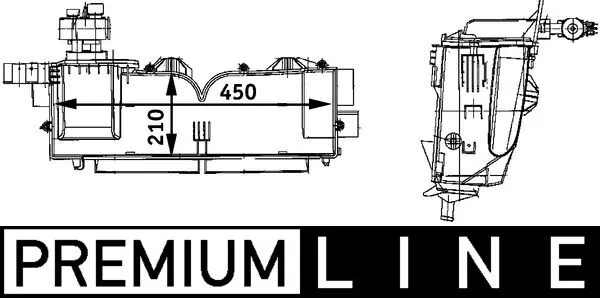Evaporator, air conditioning