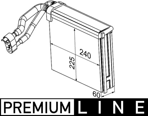 Evaporator, air conditioning