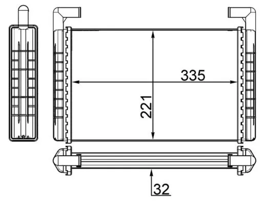 Heat Exchanger, interior heating