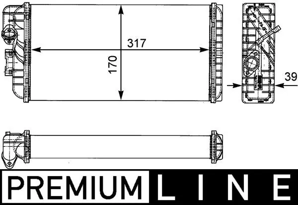 Heat Exchanger, interior heating