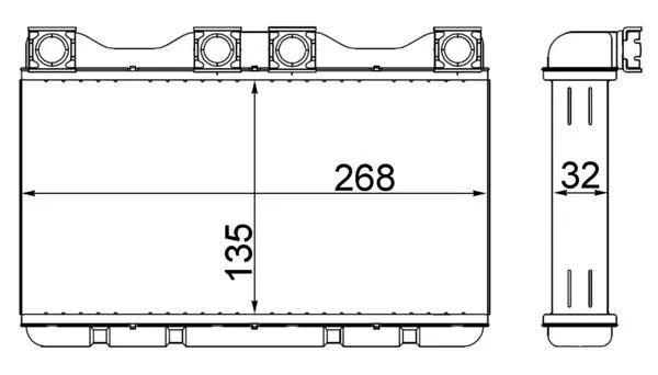 Heat Exchanger, interior heating