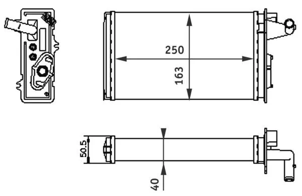 Heat Exchanger, interior heating
