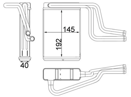 Heat Exchanger, interior heating
