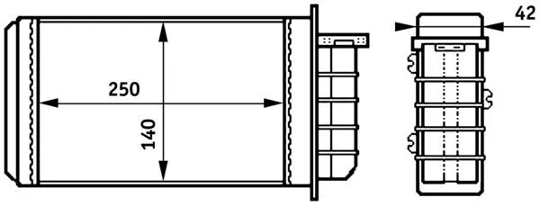 Heat Exchanger, interior heating