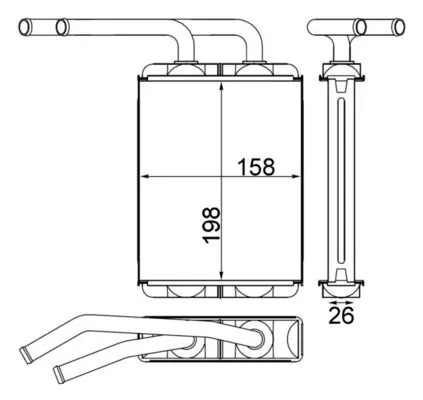 Heat Exchanger, interior heating