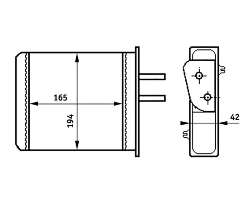 Heat Exchanger, interior heating